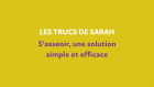 Les trucs de Sarah