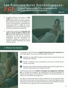 Les premiers soins psychologiques