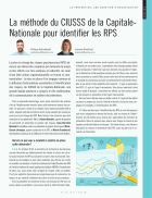 La méthode du CIUSSS de la Capitale- Nationale pour identifier les RPS
